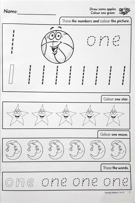 Novel Educational Starting Numbers 1 to 10 – Books and You