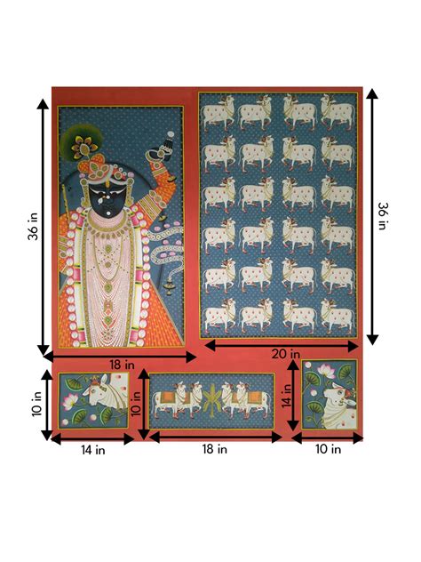 Cows of Devotion | Pichwai Painting & Artwork | Indian Arts