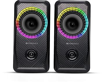 Amazon.in: Buy ZEBRONICS Zeb-Warrior 4, 2.0 Speaker for PC, Laptops ...