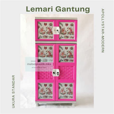 Jual Lemari Plastik/ Lemari Rotan/ Lemari Gantung/Lemari Besar Modern ...
