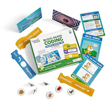 Hand2Mind Scratch Block-Based Coding Student Activity, Learn To Code ...