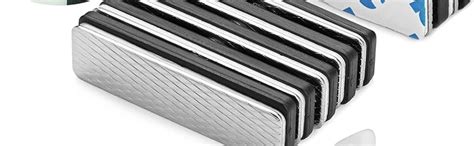 Techmahoday -Magnetic Name Badge Holders with Steel Back Plate,20 Pack ...