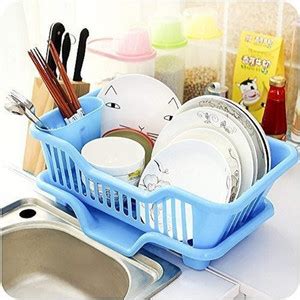 Home Cube Dish Drainer Kitchen Rack Plastic Durable Kitchen Sink Dish ...