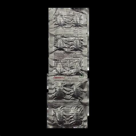 GINKOCER PLUS TABLET 10'S Price, Uses, Side Effects & Substitutes | Medkart