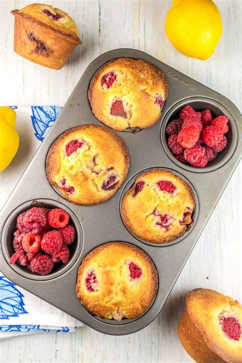Lemon Raspberry Muffins | Bunsen Burner Bakery
