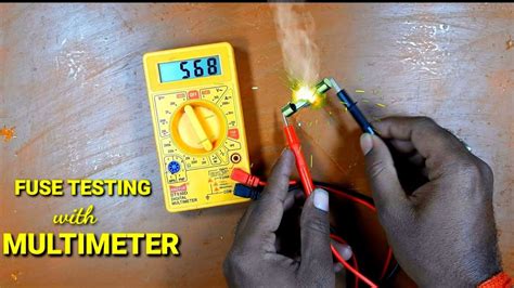 Image result for Checking Fuses Multimeter