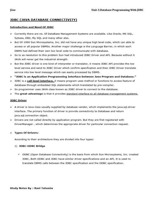 Database Programming Using JDBC 的图像结果