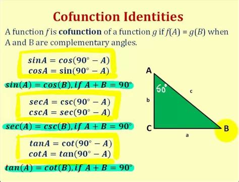 Image result for Cofunction Identities Worksheet.pdf