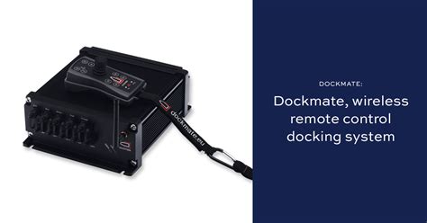 Dockmate Wireless Remote Control Docking System 的图像结果