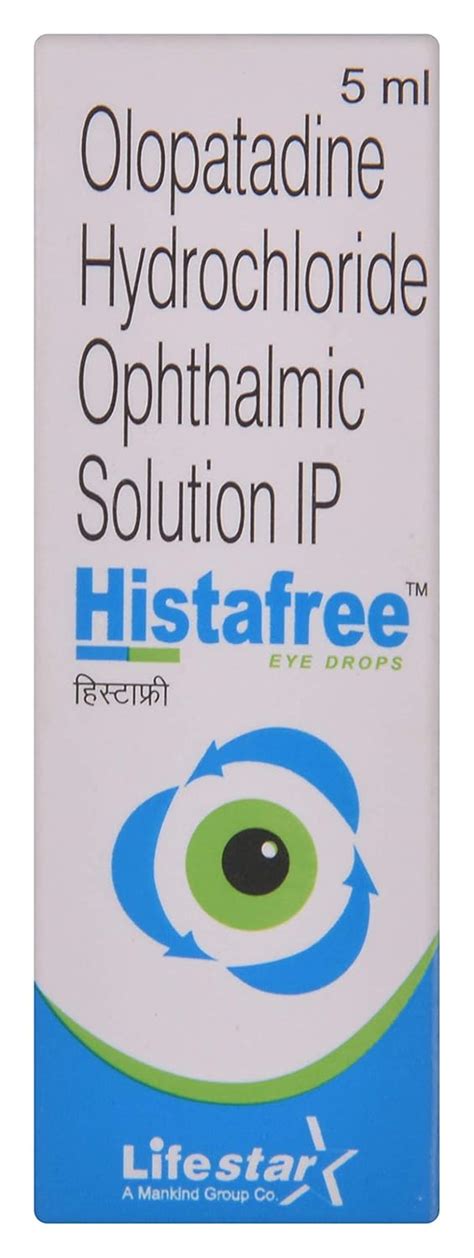 Histafree - Bottle of 5 ml Eye Drops : Amazon.in: Health & Personal Care