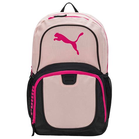 Puma Classic Core Backpack - Pink/Black - Shop Backpacks at H-E-B
