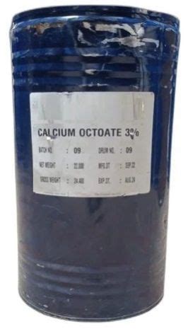 Liquid Calcium Octoate 3% Exporter, Supplier from Kolkata