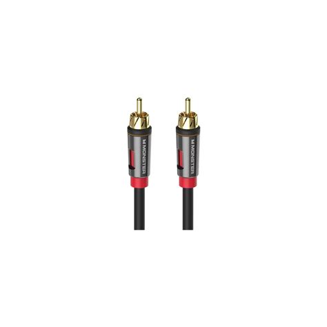 Monster RCA Subwoofer Cable - (1.82 Meter/6Ft)(140875-00) – AV Shack