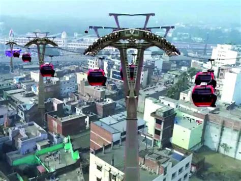 वाराणसी में बन रहे रोपवे की तस्वीरें देख चौक जाएंगे आप! इन जगहों पर ...
