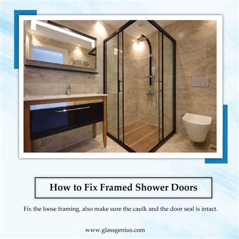 How to Fix a Leaking Glass Shower Door | Shower Door Leaking