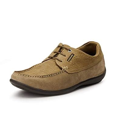 Woodland Men's Leather Sneaker : Amazon.in: Fashion