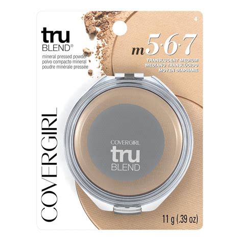 Buy COVERGIRL truBlend Pressed Blendable Powder Translucent Medium.39 ...