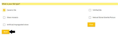 Tile Adhesive Product Selector Tool | Saint-Gobain Weber India