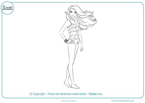 Muñecas de on sale barbie para dibujar