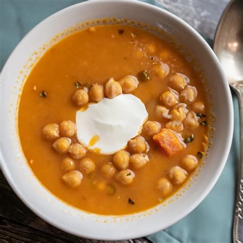 25- Minutes Moroccan Chickpea Soup Recipe – Perfect For Dining ...