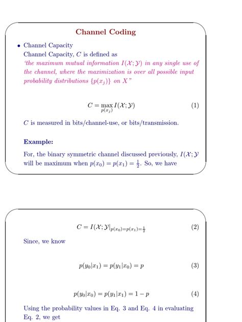 Image result for Formula for Channel Capacity