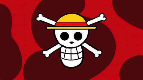 Straw Hat Pirates Wallpaper 4K, Logo, One Piece, Monkey D. Luffy