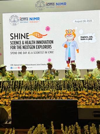 ICMR Organizes ICMR-SHINE Initiative – Science & Health Innovation for ...
