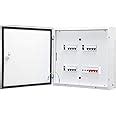 Schneider Acti 9 - TPN DB - Double Door Metal - IP43-12 Ways A9HTND12 ...