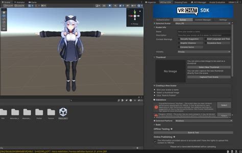 How to Upload Avatars VRChat 2022 的图像结果