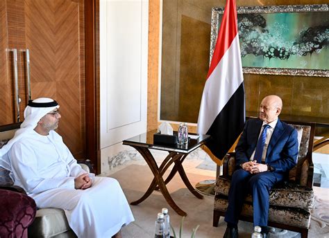 President Al- Alimi receives UAE’s Ambassador to Yemen | President Dr. Rashad Al-Alimi, Chairman ... - president of yemen