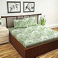 Divine Casa 144 TC 100% Cotton Double Bedsheets with 2 Pillow Covers ...