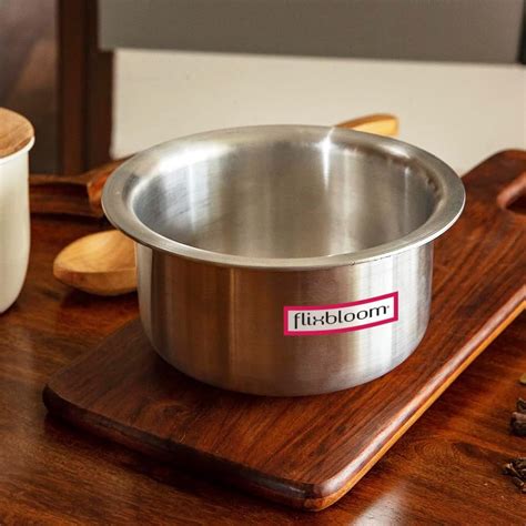 Buy Flixbloom Perfect Cookware Set Induction Bottom Tope Aluminium ...