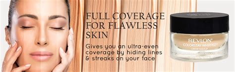 Buy REVLON Matte Colorstay Whipped Make Up Cream, Powder, Mousse - Warm ...