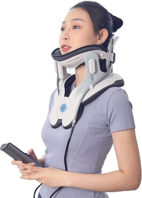 Buy Cervical Neck Traction Device,Electric Air Pump Neck Stretcher ...
