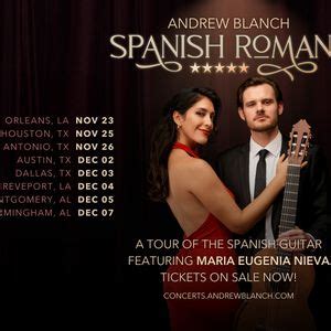 Andrew Blanch: Spanish Romance (feat. Maria Eugenia Nieva) | Dallas ...