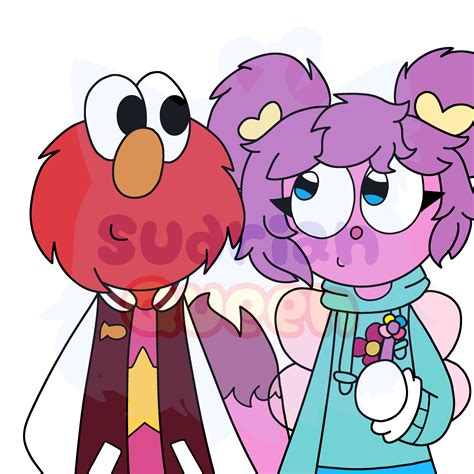 Elmo and Abby :3 by SarahTheSudrianQueen on DeviantArt