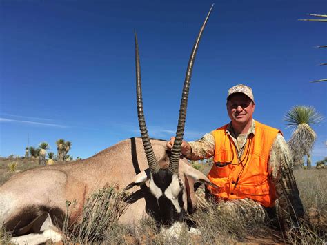 New Mexico Free Range Oryx Hunting on White Sands Missile Range
