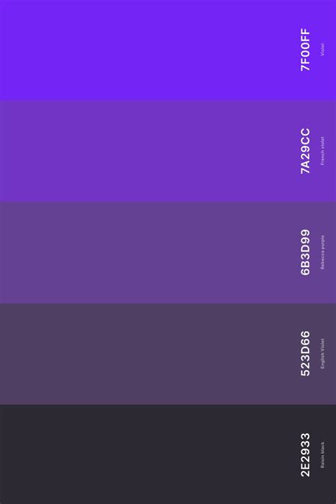 Image result for Color Code for Violet