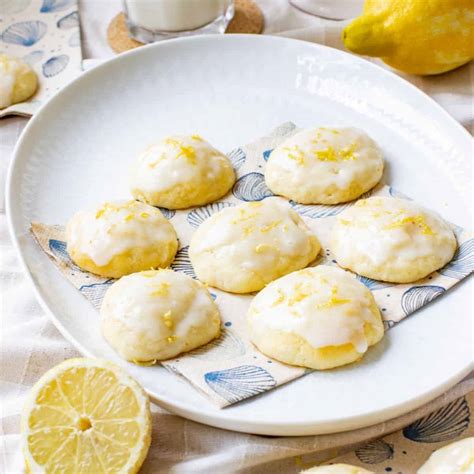 Lemon Ricotta Cookies with Luscious Lemon Glaze - Chalking Up Success!