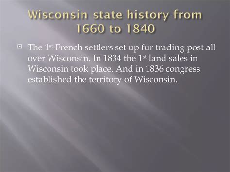 Wisconsin slideshow | PPT
