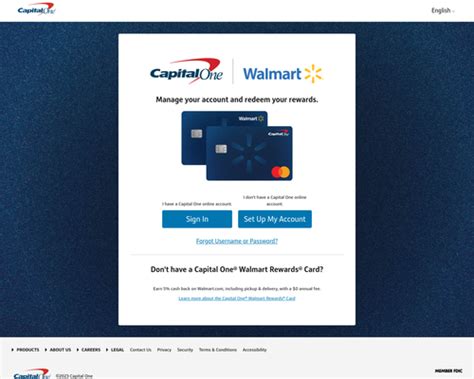 Rezultat imagine pentru Walmart Capitalone.com