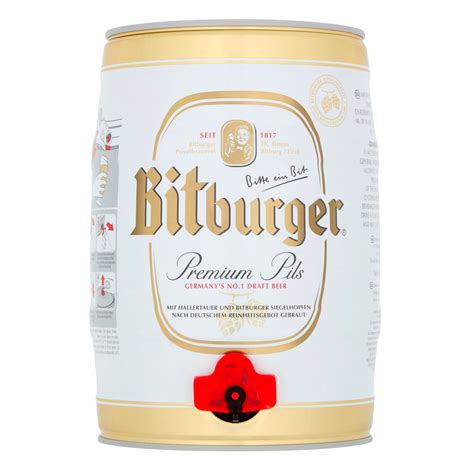Bitburger Premium Pils 5L Keg | Viva la Vino