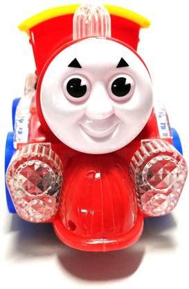 Quinergys ®Train for Kids, Bump and Go Musical Engine Toy Train with 4D ...