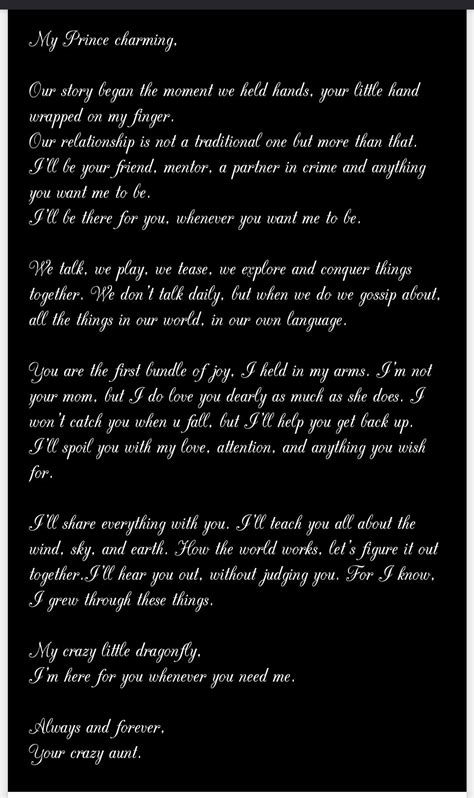 Letter To Nephew From Aunt - Letter Structure Basics