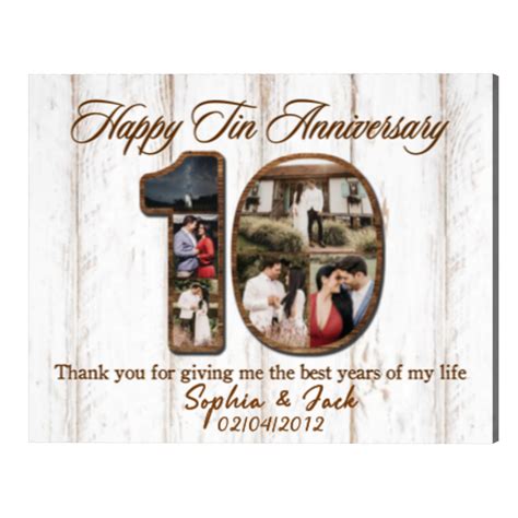 10th Anniversary Gifts - Benicee Shop