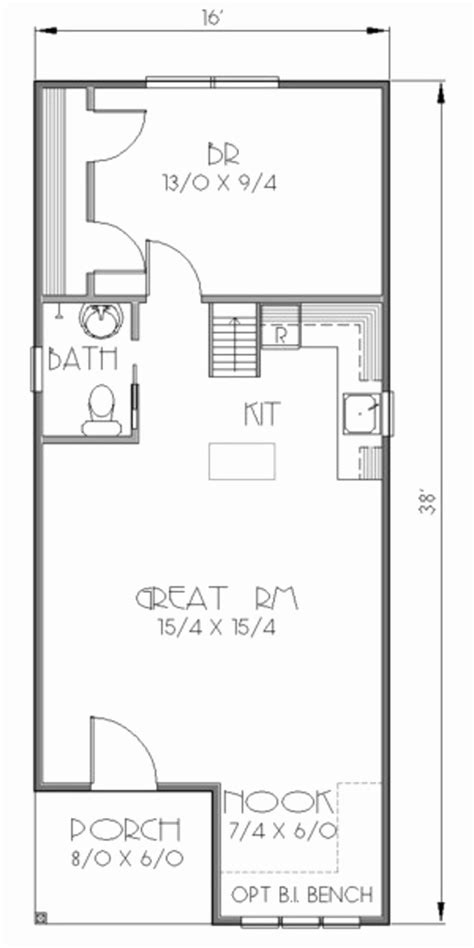 Free Printable 10X16 Tiny House Floor Plans - Goimages Corn