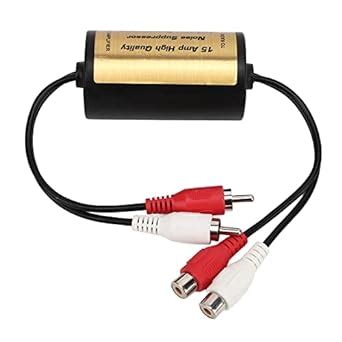Noise, Better Sound Ground Loop Noise Isolator Strong Anti Interference ...
