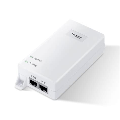 Gigabit PoE++ Injector 60W IEEE802.3bt/at/af Compliant, PoE(15.4W) or ...
