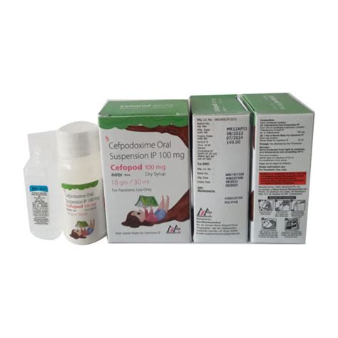 CEFOPOD-100 Dry Syrup ASA PHARMACEUTICAL