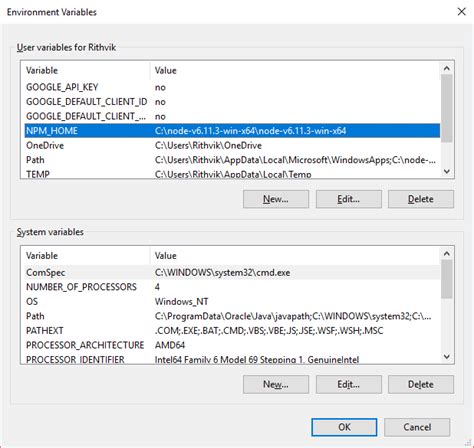 Node.js Installation On Windows 10 的图像结果